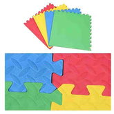 Huitich premium colorful educational floor mats for toddlers with interlocking puzzle pieces